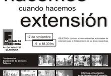 Primera Jornada Regional de Extensión “Qué hacemos cuando hacemos Extensión”