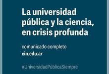 La universidad pública y la ciencia, en crisis profunda