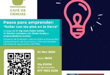 “Pasos para emprender: Soñar con los pies en la tierra”