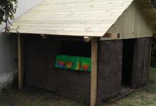 El Maternal del Centro finalizó la Casita de Barro