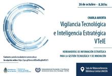 Charla abierta: Vigilancia Tecnológica e Inteligencia Estratégica