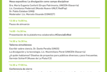 #CienciaEnRed: Jornada provincial sobre divulgación científica