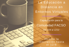 Cursos virtuales en FACSO