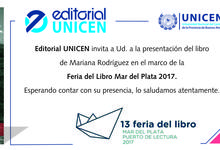 Editorial UNICEN en la XIII Feria del Libro de Mar del Plata