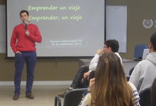 Fotogalería: primera charla sobre experiencias de internacionalización