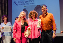 Mujeres de FACSO reconocidas con el premio “Dina Pontoni”