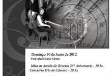 Concierto del Trío de Cámara en Parroquia Santa Ana