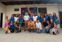 Rector y Vicerrectora visitaron el Jardín Zarini