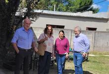 Rector y Vicerrectora visitan planta de reciclaje incubada en la universidad
