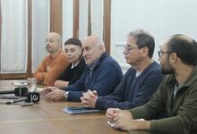 Junto a docentes, nodocentes y estudiantes, el rector Aba llamó a movilizarse el 12