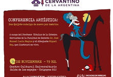 Desde las 19 en el CCU: Don Quijote, charla y dibujos de Rep