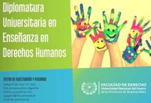 Facultad de Derecho inicia Diplomatura Universitaria en Enseñanza en DDHH