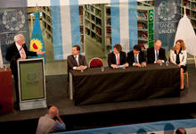 Las palabras del Rector en la inauguración de la Biblioteca
