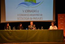 TITULAR DE SECAT EN APERTURA DEL CONGRESO DE ECOLOGIA DE PAISAJES