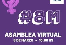 Hoy a las 10 hs. Asamblea Regional Virtual por el #8M