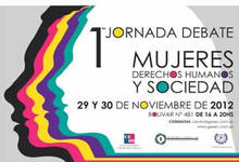 Jornada debate “Mujeres, Derechos Humanos y Sociedad”