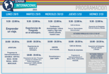 Hoy inicia la Semana Internacional en la UNICEN