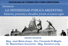 Universidad Pública: historia, presente y desafíos