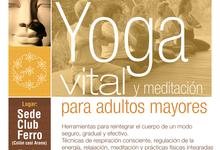 Yoga vital y meditación para Adultos Mayores