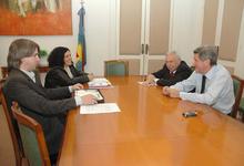 El rector se reunió con el Ministro de Educación de la Provincia